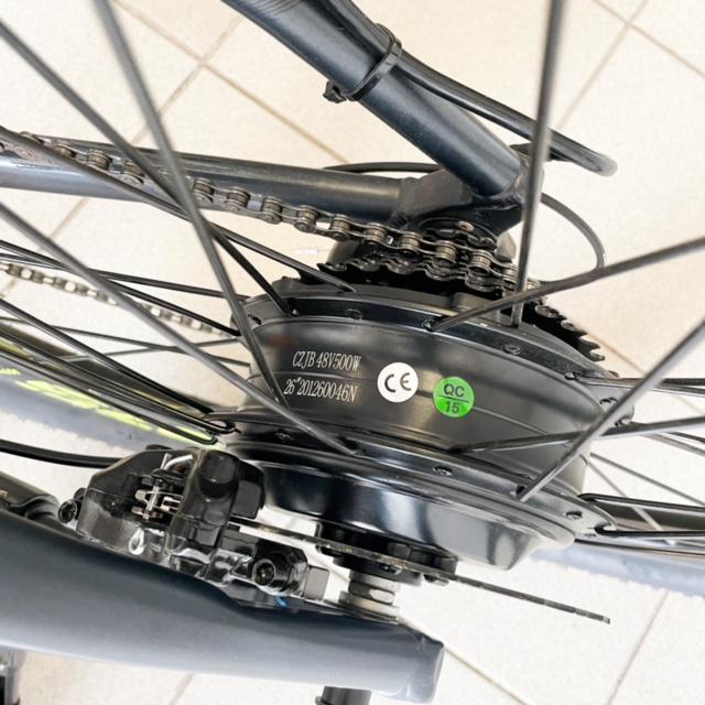 Электровелосипед TIRAS LEON XC-80 48V/500W LI.26800 20.4АH 27,5" - фото 7