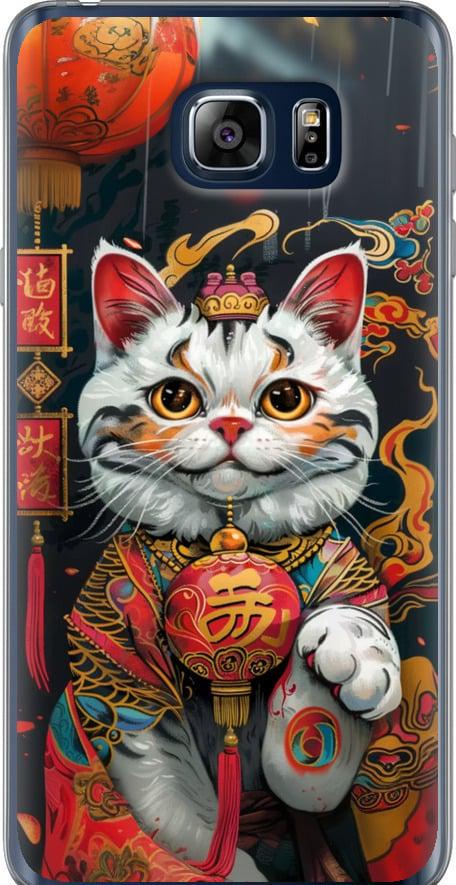 Чехол на Samsung Galaxy Note 5 N920C China Cat v2 (6135t-127-42517) Чехол на Samsung Galaxy Note 5 N920C China Cat v2 (6135t-127-42517)