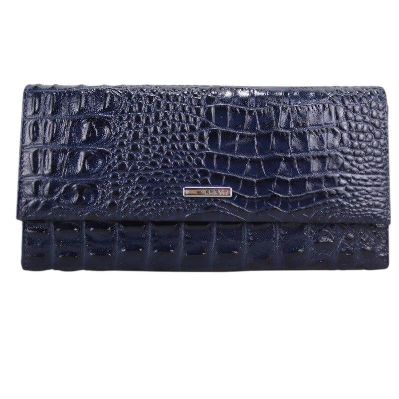 Кошелек женский Karya из натуральной кожи Синий (1071-646) Кошелек женский Karya из натуральной кожи Синий (1071-646)