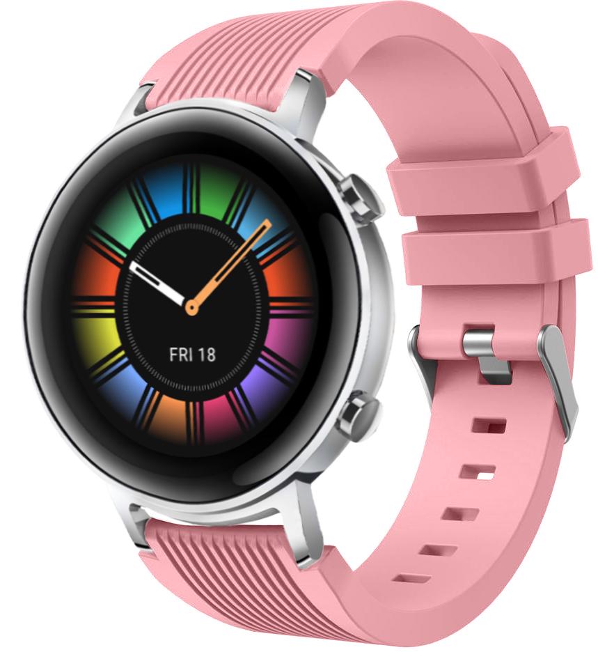 Ремешок Line для Huawei Watch GT 2 42 мм Rose Gold (19426) - фото 1 Ремешок Line для Huawei Watch GT 2 42 мм Rose Gold (19426) - фото 1