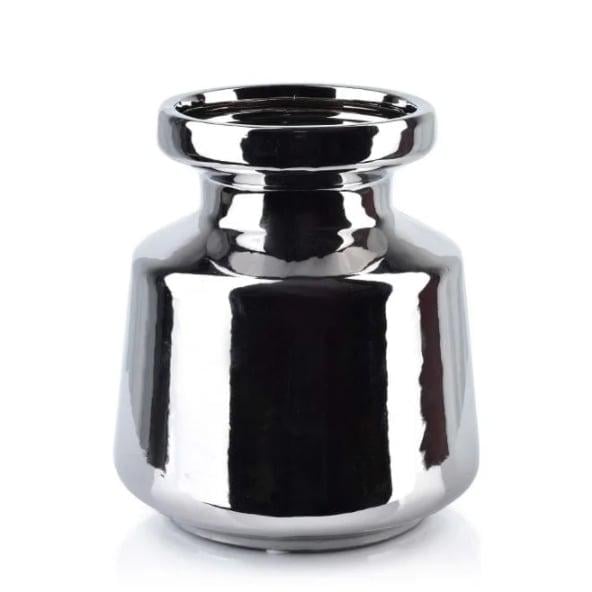 Ваза керамическая Flora Carole Silver (30312) Ваза керамическая Flora Carole Silver (30312)