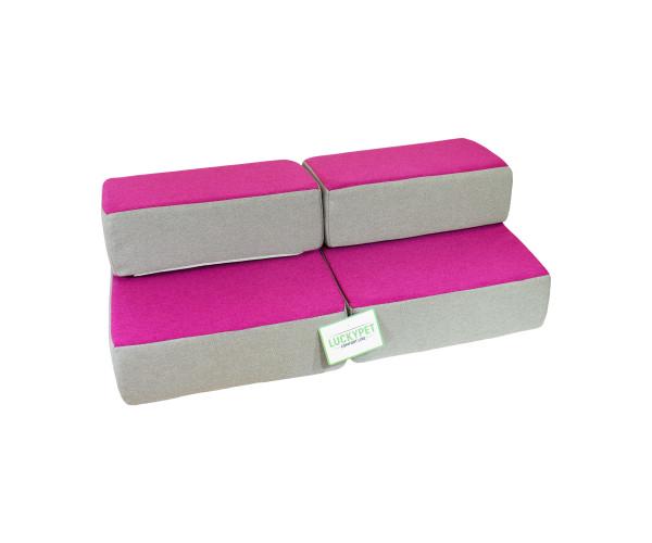 Ступени для собак Lucky Pet Эверест 36х40х60 см Фуксия (43825) - фото 6 Ступени для собак Lucky Pet Эверест 36х40х60 см Фуксия (43825) - фото 6