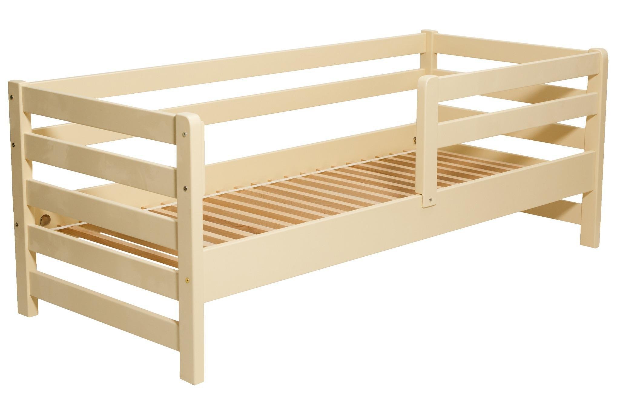 Ліжко підліткове Goydalka Aurora 160x80 см Слонова кістка - фото 1 Ліжко підліткове Goydalka Aurora 160x80 см Слонова кістка - фото 1