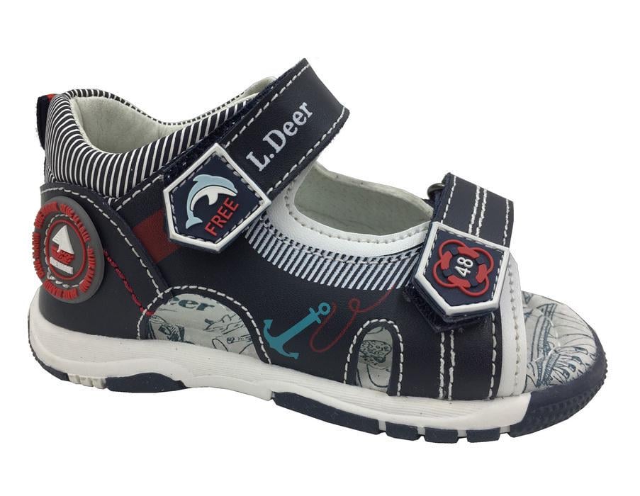 Босоножки для мальчиков BG LD180-607 р. 22 Синий (996)