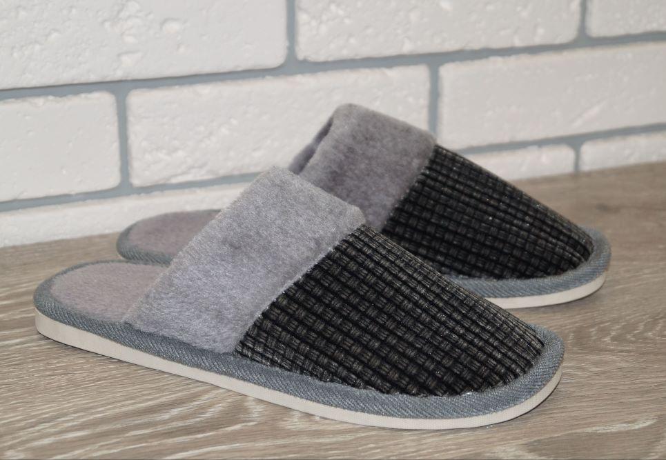 Тапочки кімнатні Alex р. 42/43 26 см Сірий (30729-4243)