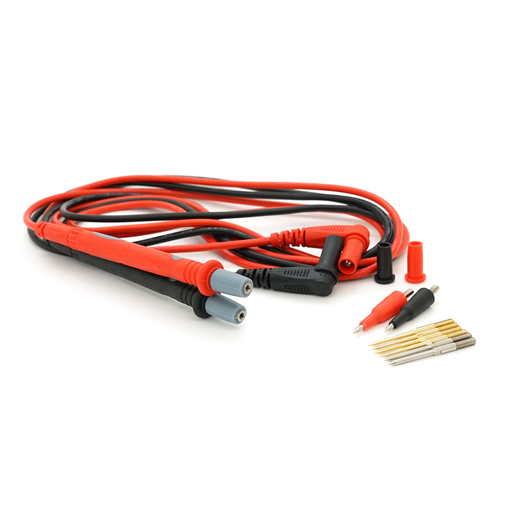 Щупы ANENG PT-1010 для мультиметров 20A 1000V универсальные с насадками 153 см (32124) Щупы ANENG PT-1010 для мультиметров 20A 1000V универсальные с насадками 153 см (32124)