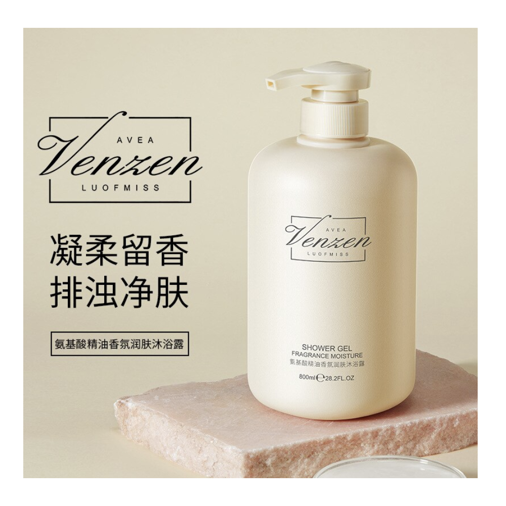 Зволожуючий гель для душу Venzen Shower Gel Fragrance Moisture 800 мл - фото 2 Зволожуючий гель для душу Venzen Shower Gel Fragrance Moisture 800 мл - фото 2