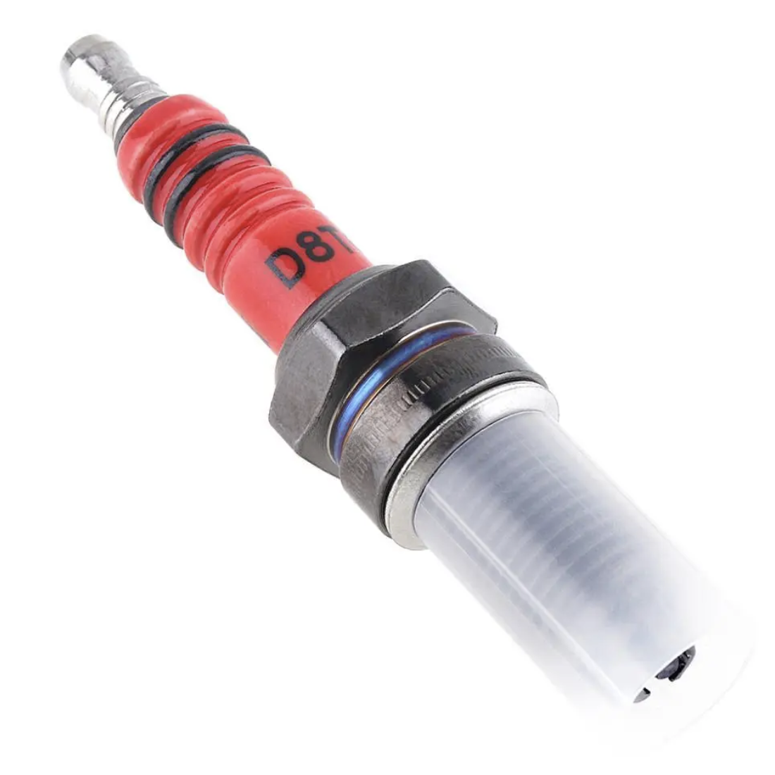 Свеча многоугольное зажигание для мотоцикла Honda 125cc/150c/200cc/250cc/D8TC Красный (40_155)