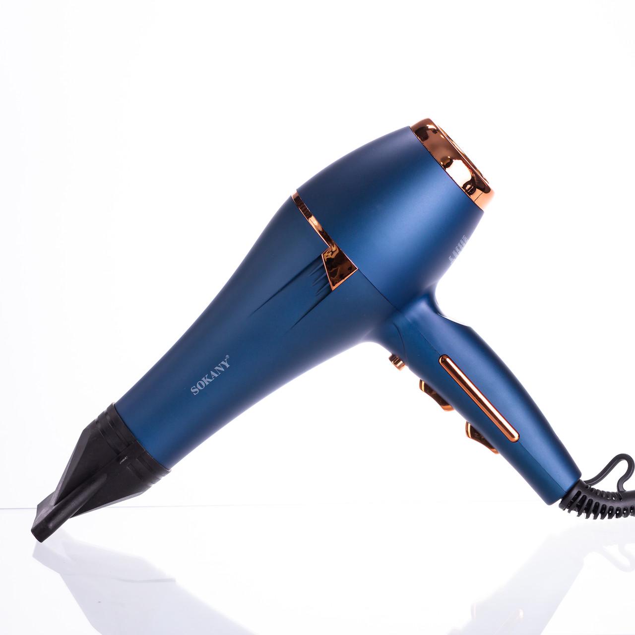 Фен для волосся Sokany SK-14001 з насадками концентратор та дифузор 2400 Вт (7408) - фото 8 Фен для волосся Sokany SK-14001 з насадками концентратор та дифузор 2400 Вт (7408) - фото 8