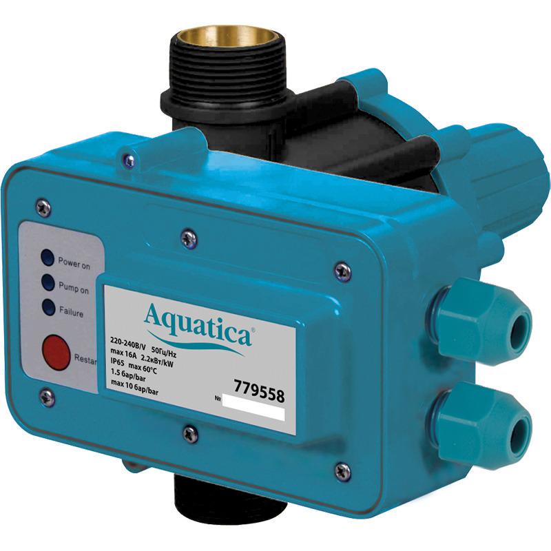 Контроллер давления Aquatica DSK2.2 2,2 кВт/Ø 1 1/4" (779558) Контроллер давления Aquatica DSK2.2 2,2 кВт/Ø 1 1/4" (779558)