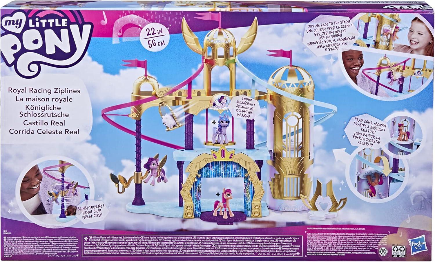 Дитячий ігровий набір My Little Pony Royal Racing Ziplines Castle Playset (MLP1430) - фото 10