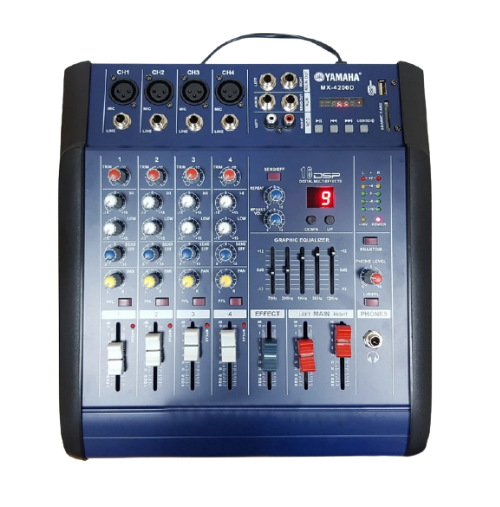 Звуковий підсилювач Mixer BT 4200D 4CH c Bluetooth (998614894) - фото 1