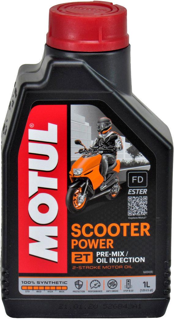 Моторное масло Motul Scooter Power бензин 2T 1 л (1400431)