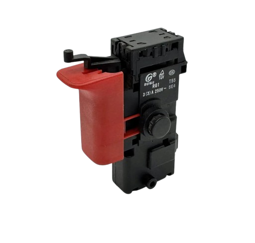 Кнопка для перфоратора Bosch GBH 2-18 RE/Bosch 2-26 с коротким реверсом 3A h 72,5 мм