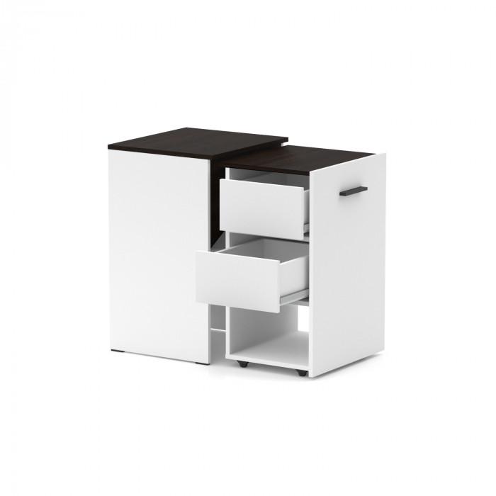 Стол-трансформер Knap Hobana Box 2 World 140х50х75 см Белый/Венге (S201020120) - фото 2 Стол-трансформер Knap Hobana Box 2 World 140х50х75 см Белый/Венге (S201020120) - фото 2