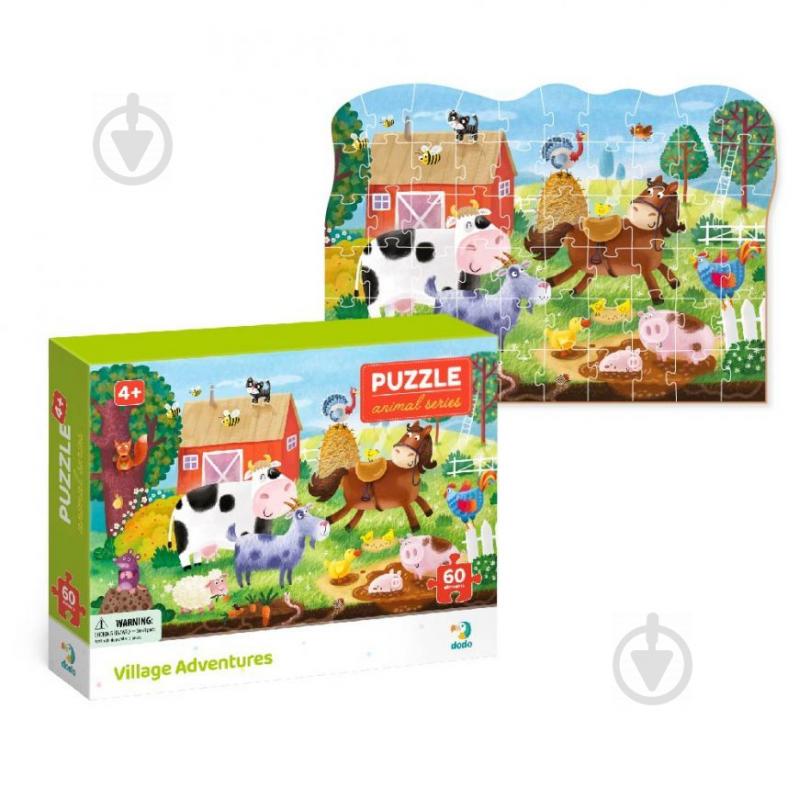 Пазл Сельские приключения 60 эл Додо (300377)