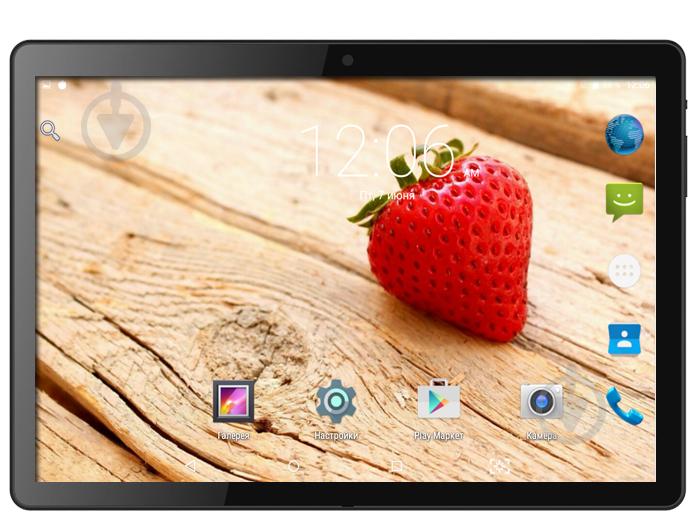 Планшет-телефон Hoozo MT116 2GB RAM Black + Чехол-книжка + Карта памяти 32GB