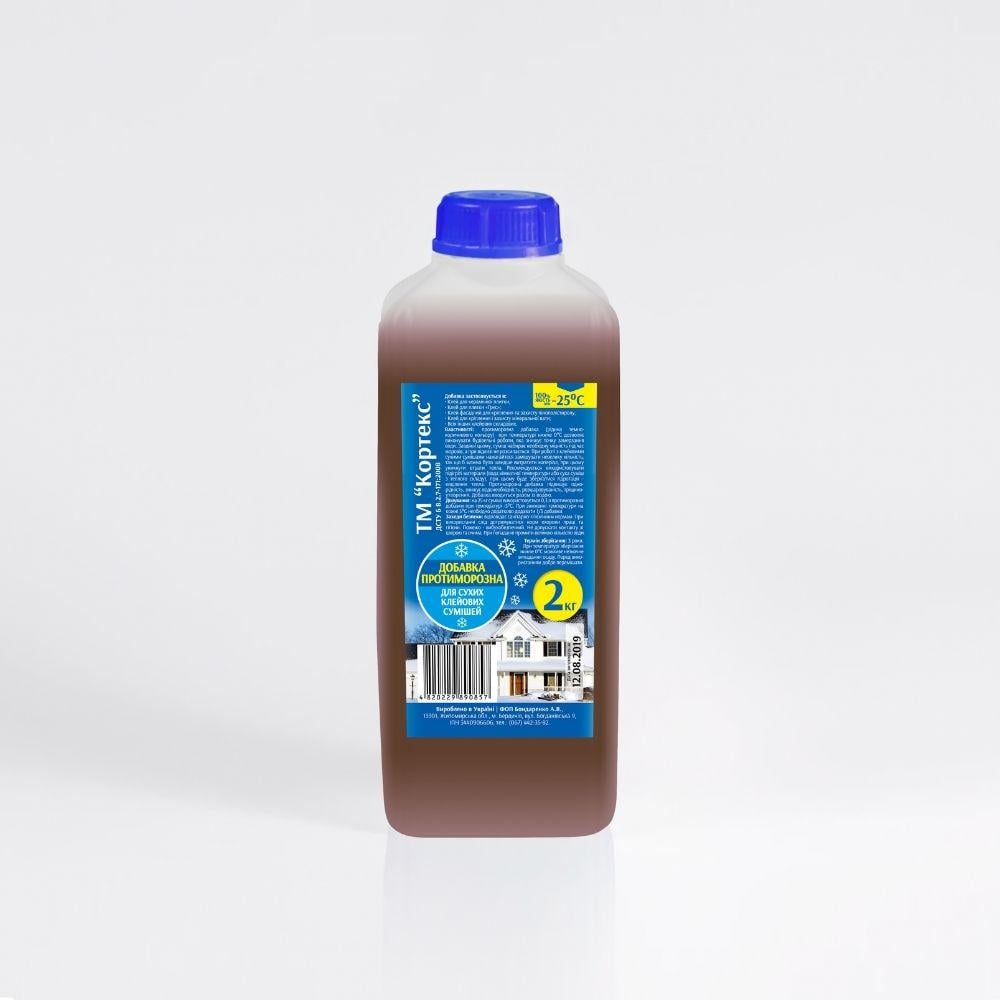Противоморозная добавка Кортекс для для сухих клеевых смесей 2 кг (4820229890857) Противоморозная добавка Кортекс для для сухих клеевых смесей 2 кг (4820229890857)