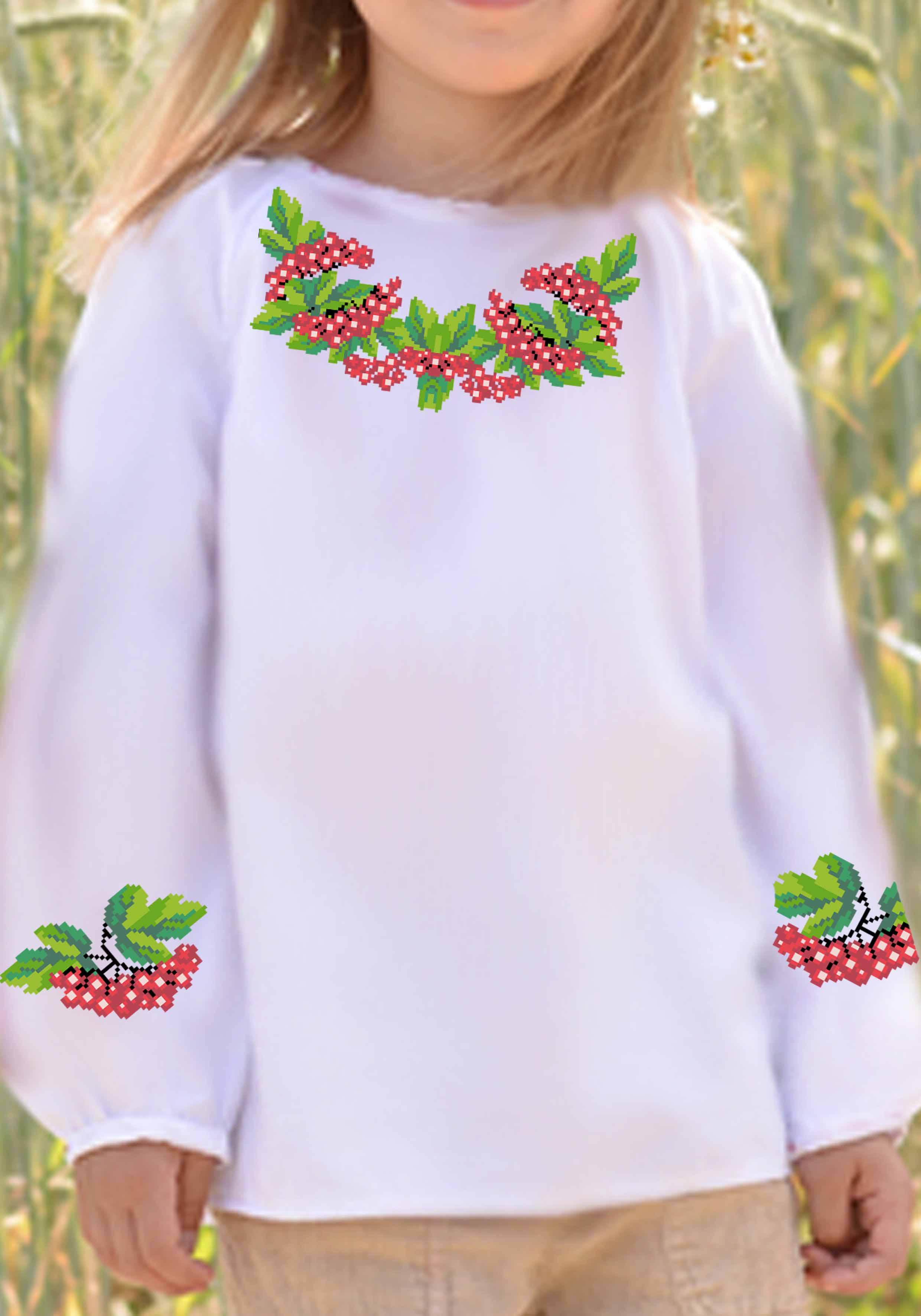 Заготовка для вышивки нитками/бисером для девочки домотканое полотно (СДД-66)