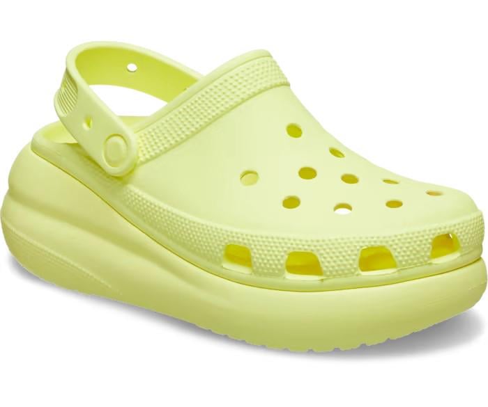 Сабо на платформе Crocs Classic Crush р. W12/EUR 42-43 Sulphur (9159379) - фото 5