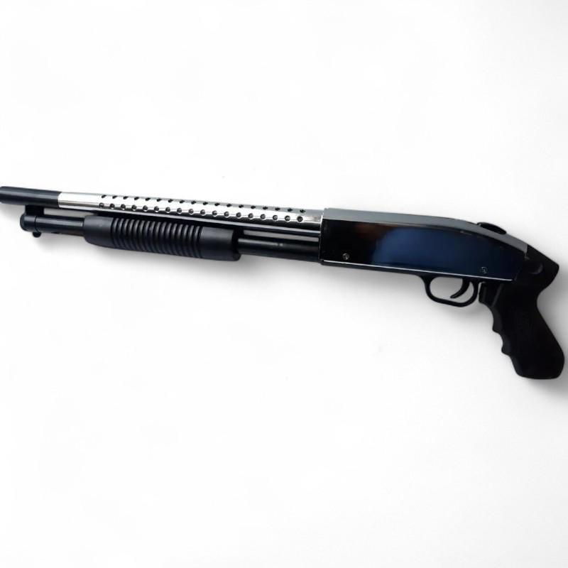 Детская винтовка дробовик на шариках пружинная (P.388)
