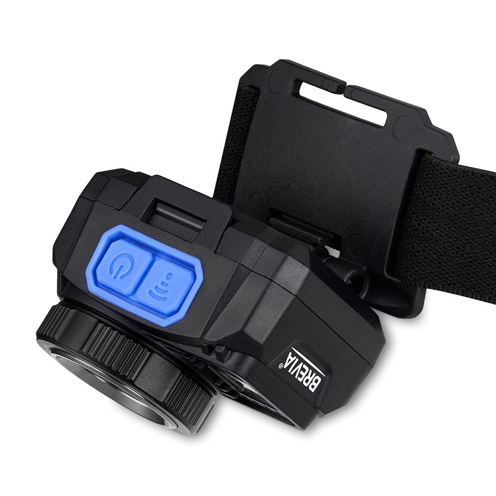 Ліхтар налобний Brevia 500Lm 3W CREE XPG+COB 1200 mAh 3xAAA Zoom з сенсором Білий/Червоний (14400ERBX1) - фото 4 Ліхтар налобний Brevia 500Lm 3W CREE XPG+COB 1200 mAh 3xAAA Zoom з сенсором Білий/Червоний (14400ERBX1) - фото 4