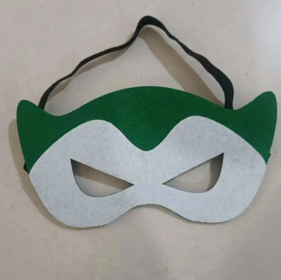 Маска детская Клоун One size Зелено-белый (51046)