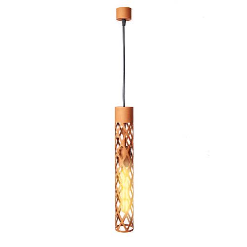 Подвесной светильник MSK Electric Flow MR-6041 в стиле лофт E27 40 Вт IP 20 Коричневый (1930997863)
