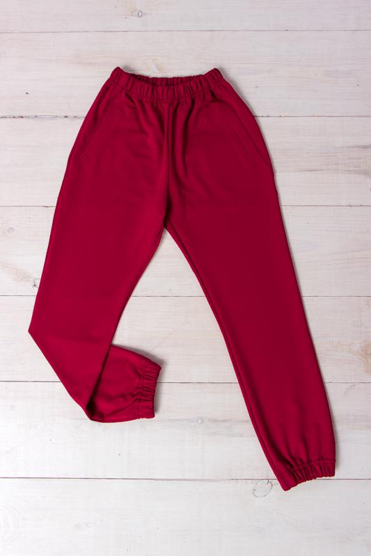 Штани для дівчинки Носи Своє 140 см Бордовий (6060-057-5-v68)