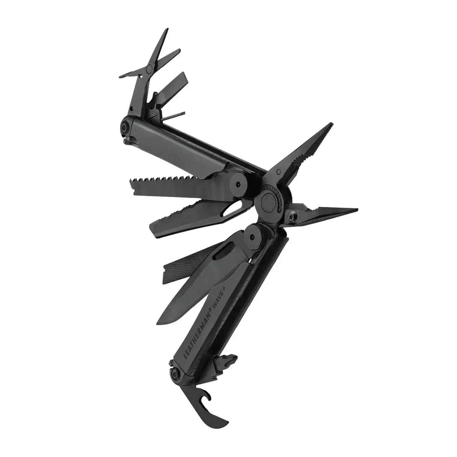 Мультитул Leatherman Wave Plus 18 инструментов с чехлом Black (26206381) - фото 2
