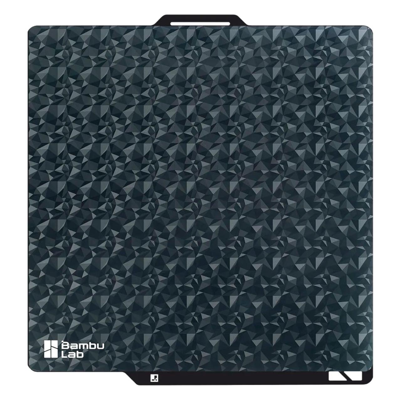 Пластина Bambu Lab Diamond Surface Plate 256x256 мм с двухсторонним 3D эффектом покрытием для X1/P1/A1 (FAP018-N)
