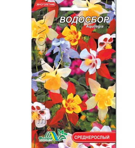 Семена Водосбор смесь многолетник среднерослый 0,1 г (26024)