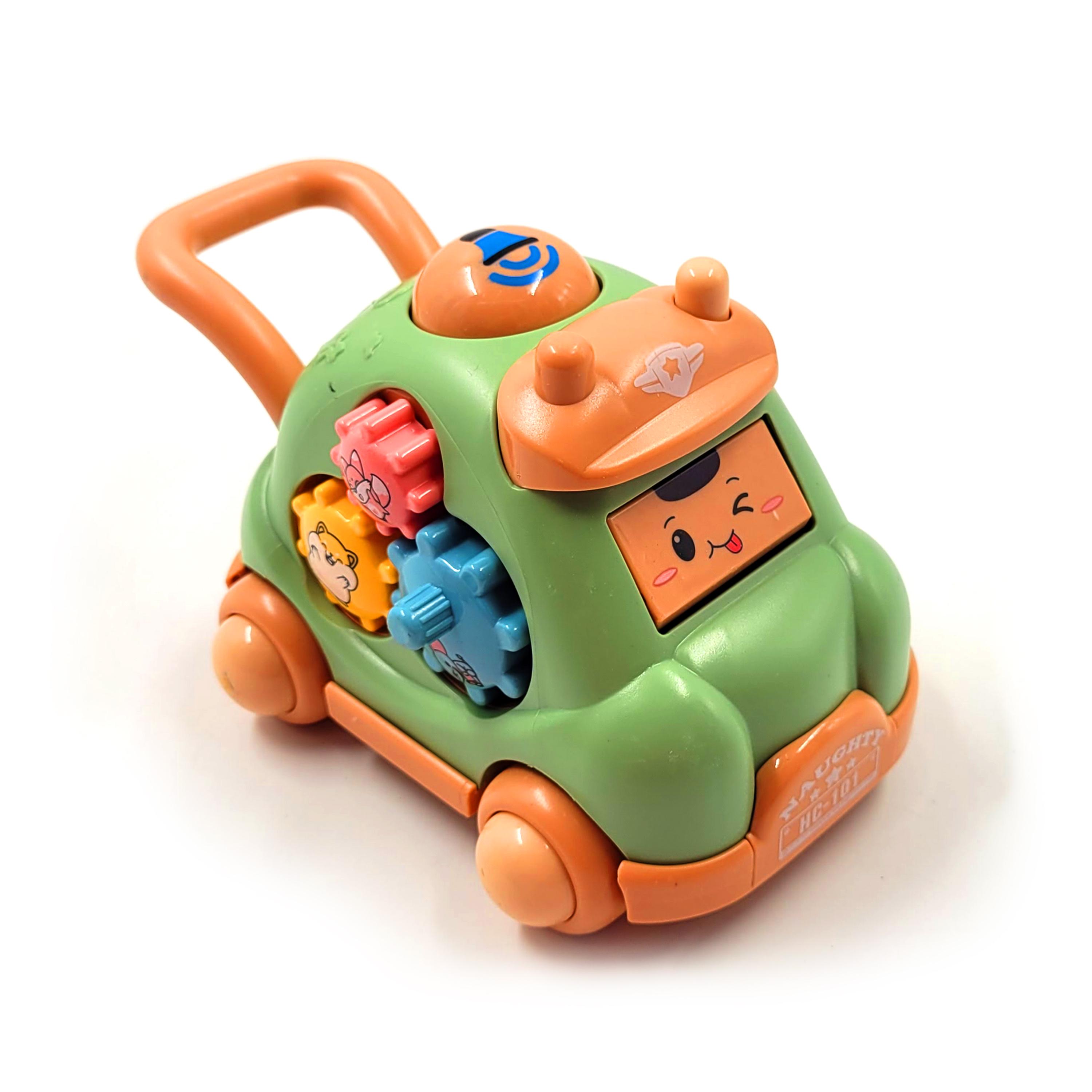 Каталка Mini Car Nandcart Toys 13 см с мелодиями Зеленый (121239z)