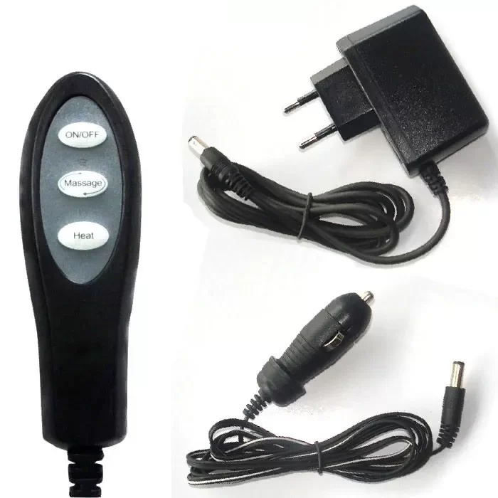 Массажная накидка на кресло Massage JB-616A 12/220V LY57 с подогревом - фото 2