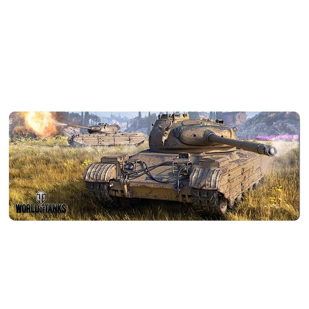 Килимок тканинний World of Tanks-42 товщина 2 мм OEM 300х700 мм (34767)
