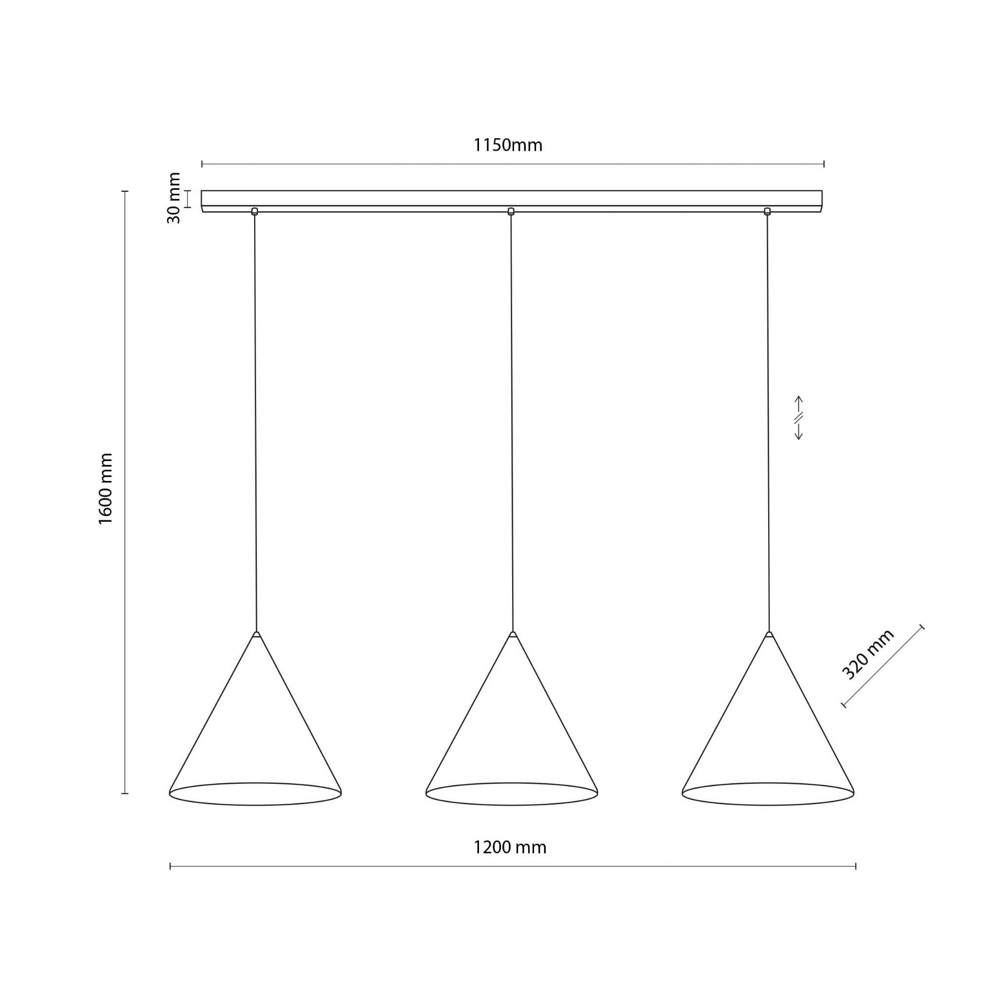 Люстра TK Lighting 10060 CONO - фото 5
