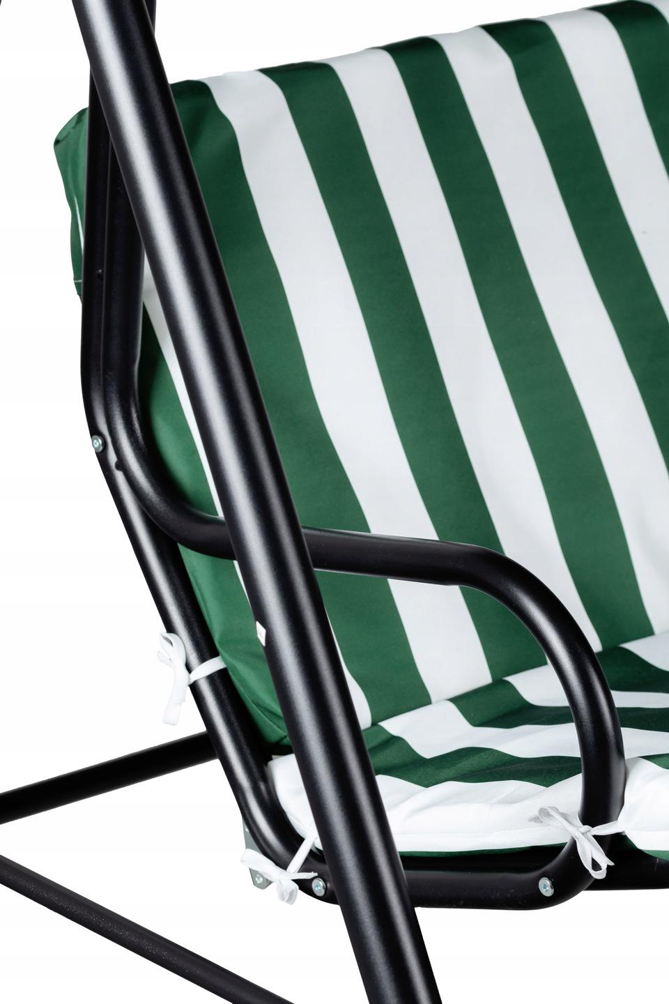 Садовая качеля на 3 человека Зеленый - фото 8 Садовая качеля на 3 человека Зеленый - фото 8