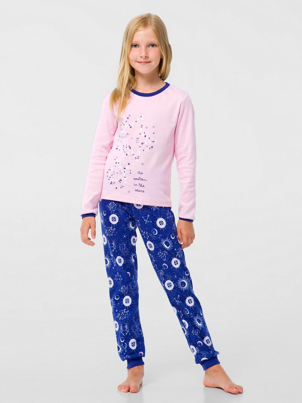 Пижама Smil 122 см Розово-фиолетовый (104490)