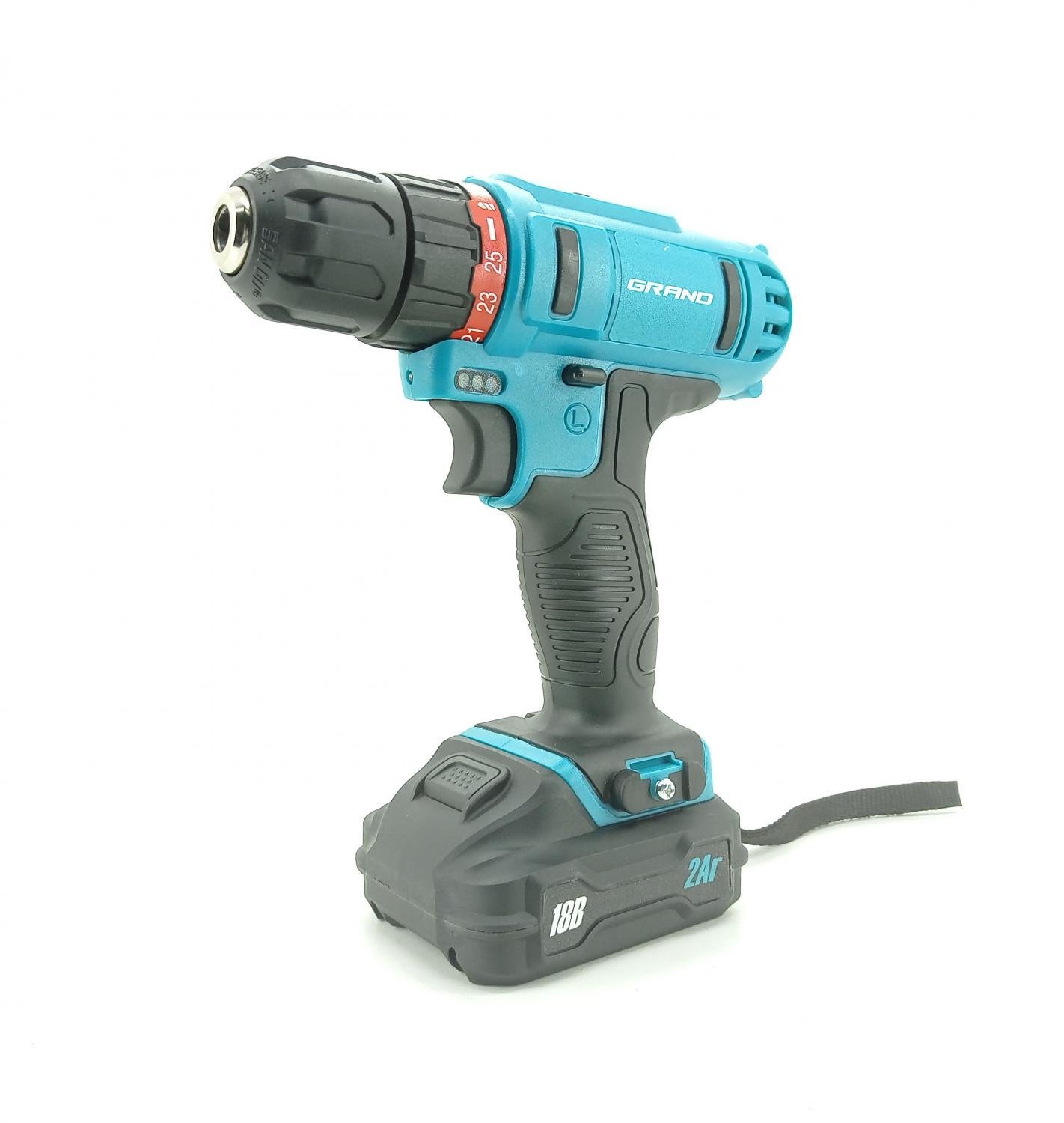 Шуруповерт аккумуляторный Grand ДА-18/10Li (GRDA1810Li) - фото 1 Шуруповерт аккумуляторный Grand ДА-18/10Li (GRDA1810Li) - фото 1