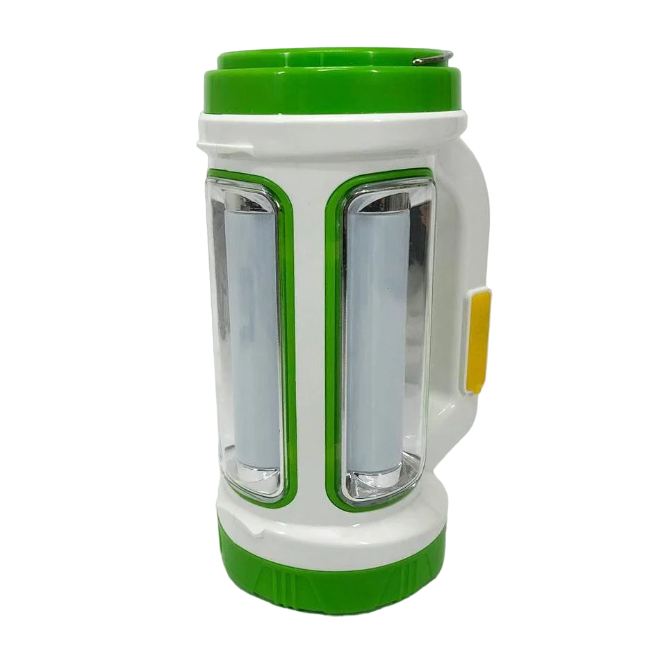 Фонарь кемпинговый 5158-LED-COB с солнечной панелью и с функцией Power Bank Зеленый (ws39417-1)