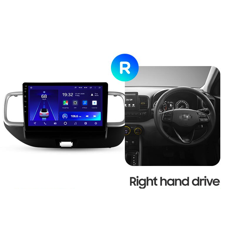 Автомагнитола штатная Teyes CC2L Plus для Hyundai Venue 2019-2020 Right hand driver Android 2/32 Гб (1707232897) - фото 8