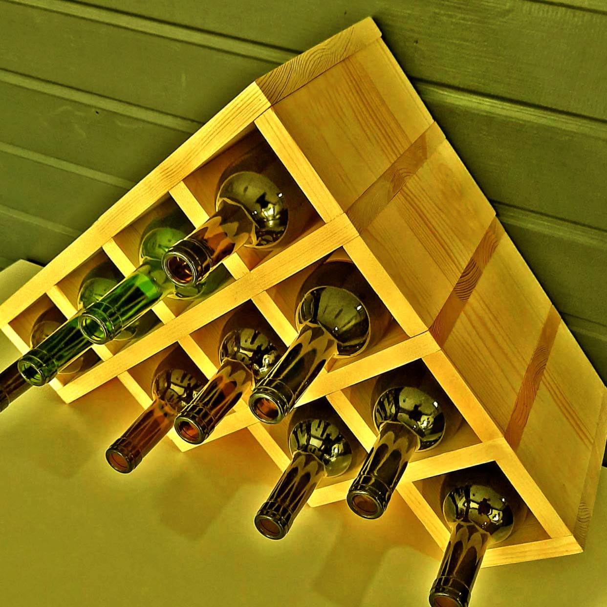 Полка для вина настольная Визитор Карри (Впс-012703)