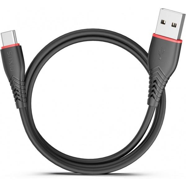 Дата кабель Pixus USB 2.0 AM to Type-C Start (4897058531367) - фото 1