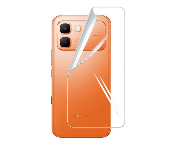 Пленка гидрогелевая Hydrogel Film для Infinix Note Edge на заднюю панель Transparent