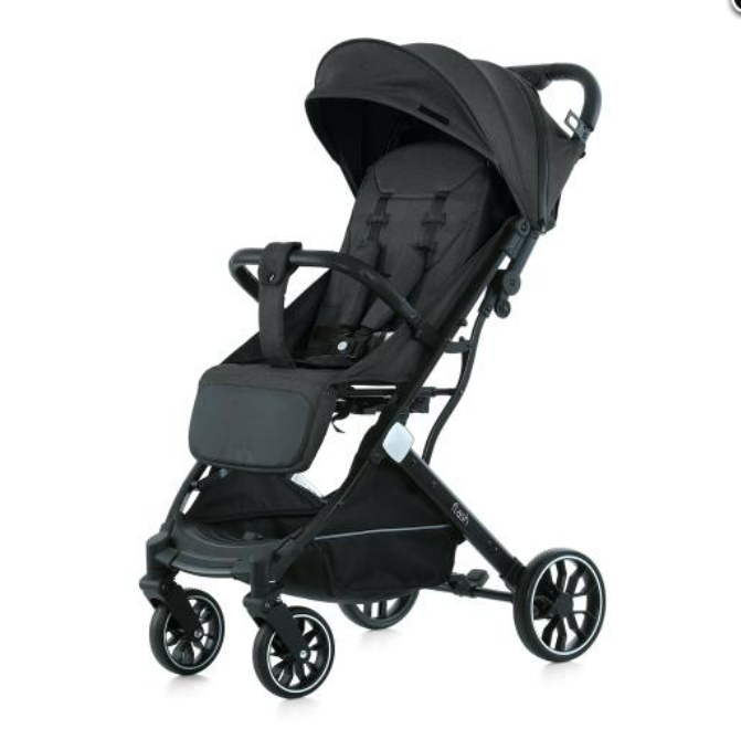 Коляска-книжка прогулянкова Bambi M 5727-1 FLASH Almost Black