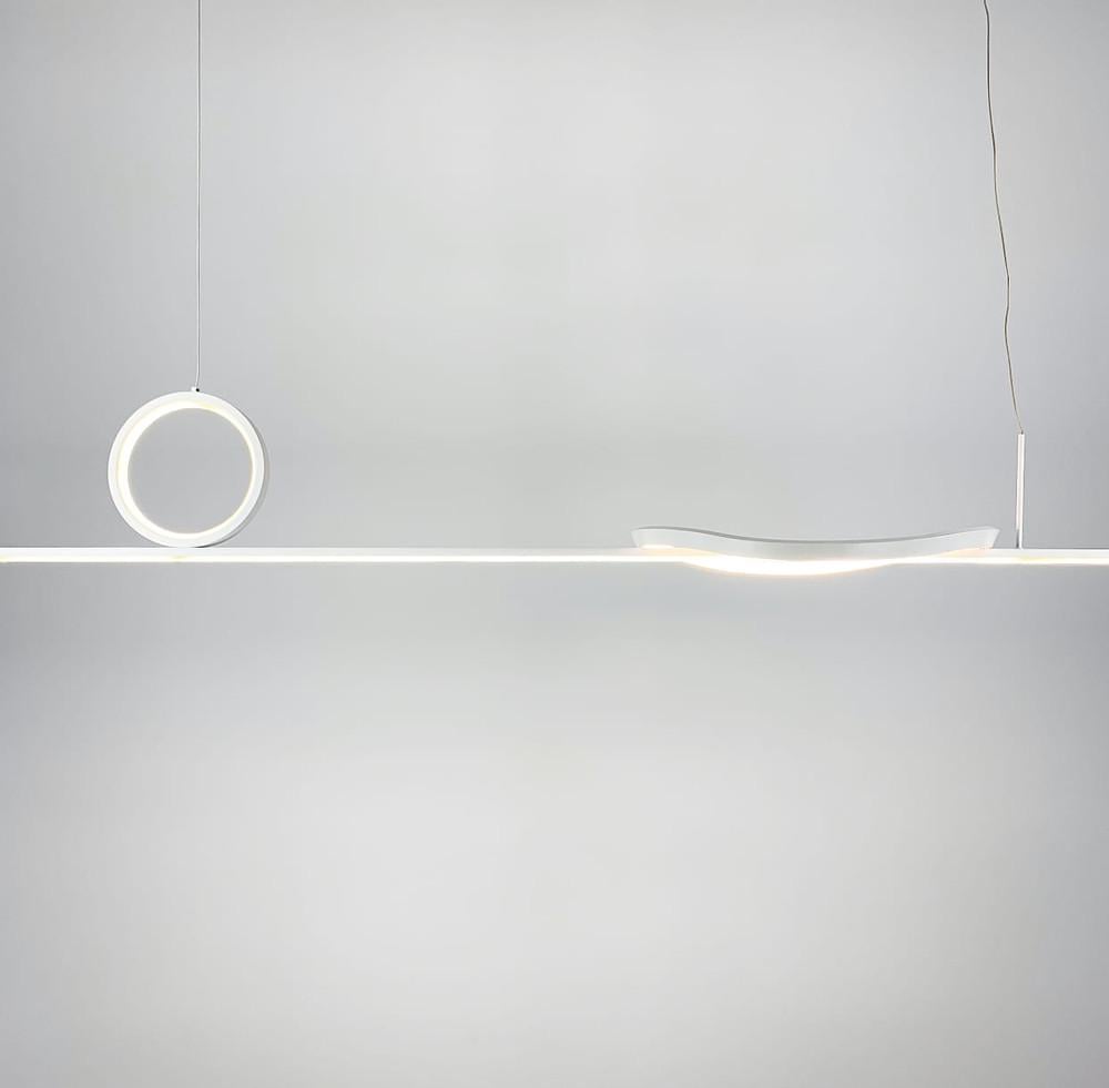 Люстра удлиненная подвесная 120 см Белый (sg-30 Wt) - фото 2 Люстра удлиненная подвесная 120 см Белый (sg-30 Wt) - фото 2