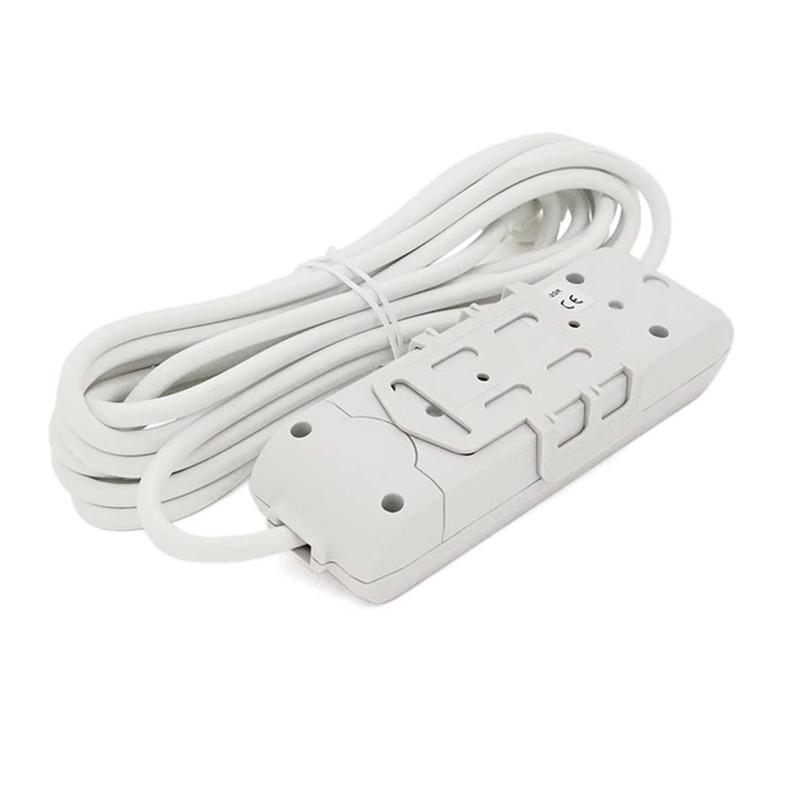 Подовжувач без заземлення з захисними шторками Panasonic X-tendia 3 м 3 гнізда Сірий (WLTB02332GR-UA1) - фото 2 Подовжувач без заземлення з захисними шторками Panasonic X-tendia 3 м 3 гнізда Сірий (WLTB02332GR-UA1) - фото 2