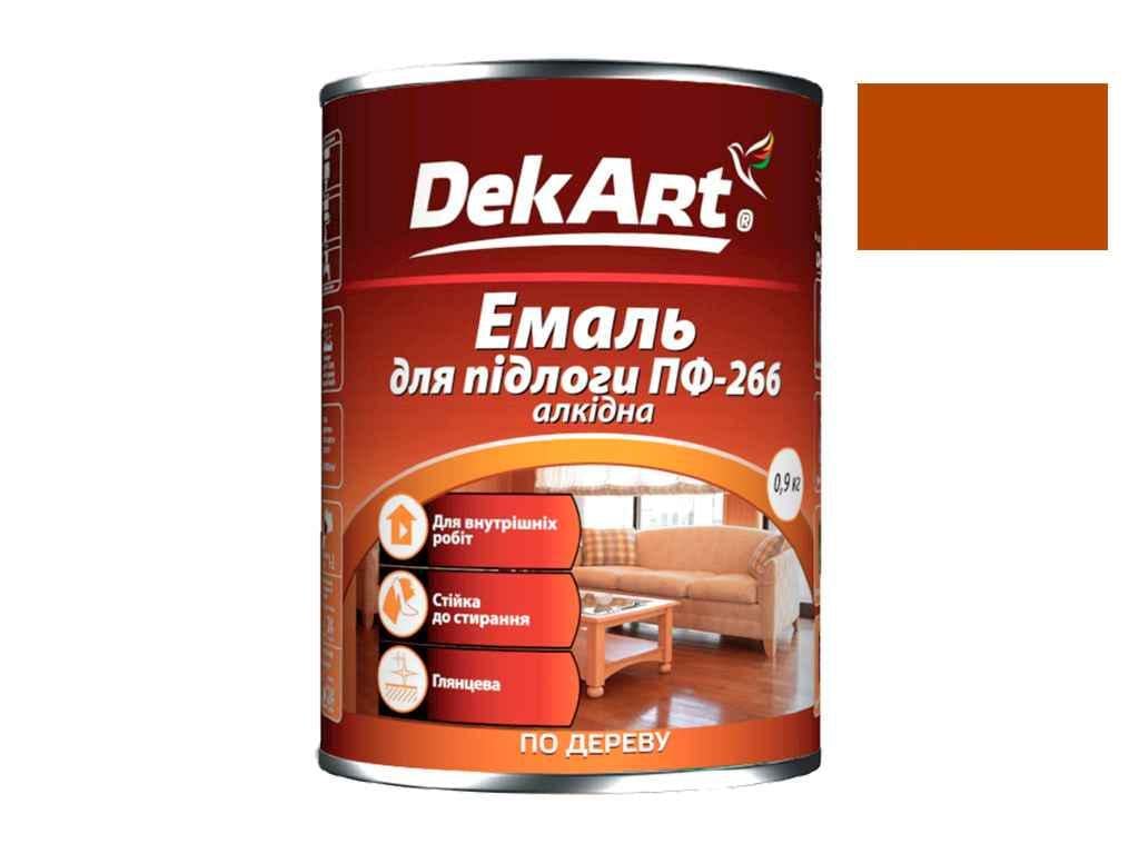 Эмаль алкидная ПФ-266 DekArt 900 г Желто-коричневый (483414)