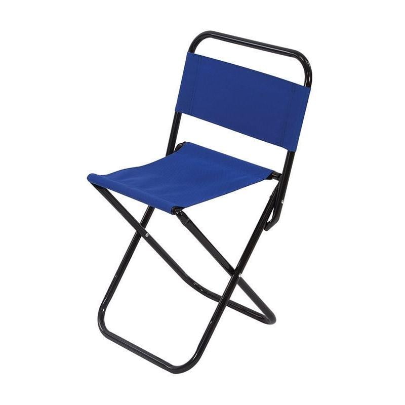 Стул складной YE chairs со спинкой Синий (1454775536)