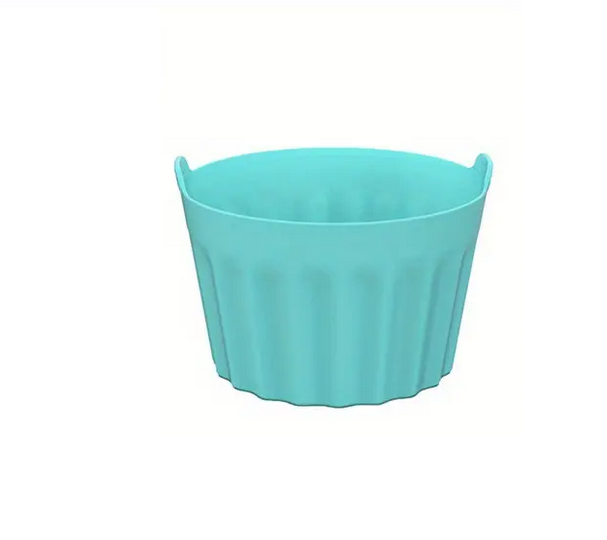 Форма силіконова для варіння яєць пашот 3 шт. Синій (WER-917)